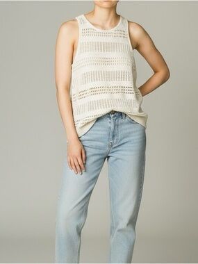 CLUB MONACO 'knit racerback sweater tank size: S